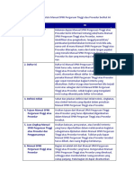 Contoh Template Manual SPMI PT