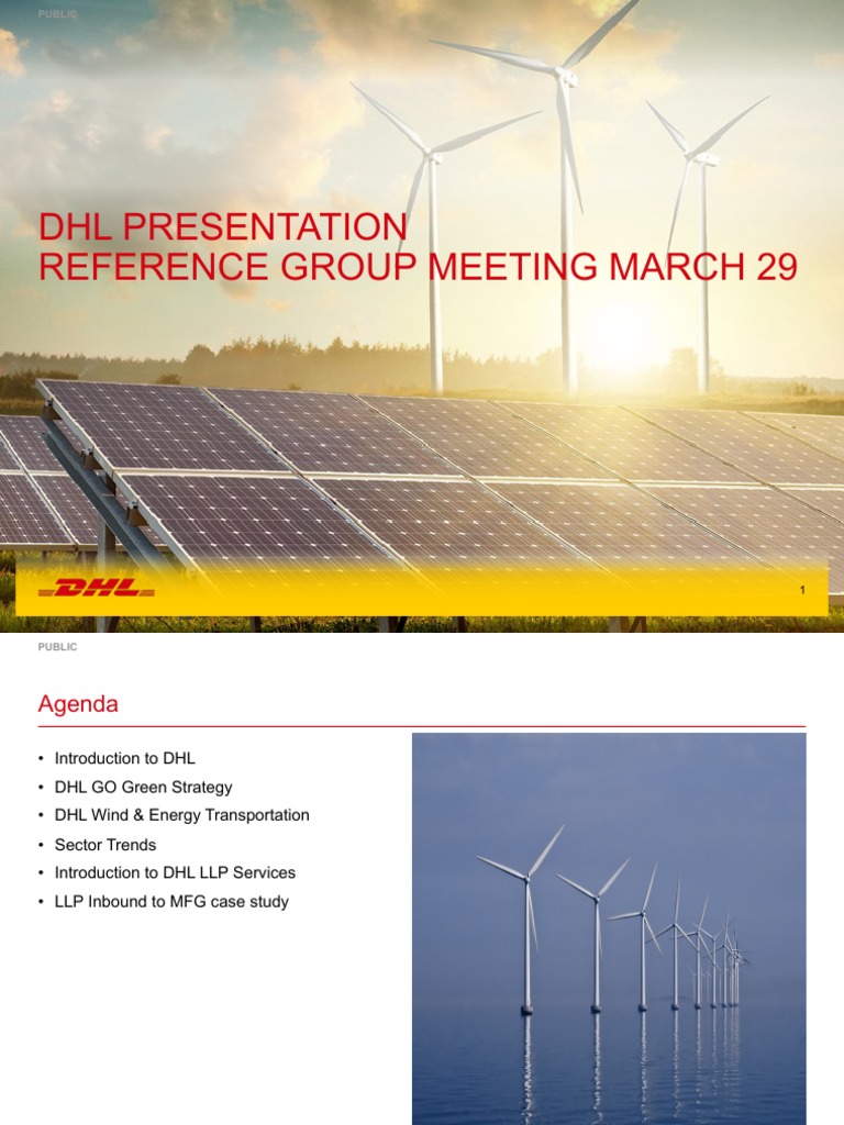 DHL Presentation FINAL | PDF | Logistics | Supply Chain