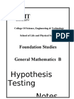 Download Hypothesis Testing Notes by Bu-Hilal Alsuwaidi SN43596945 doc pdf