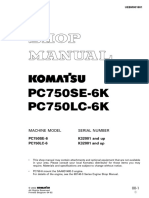 Uebm001801 PC750-6K