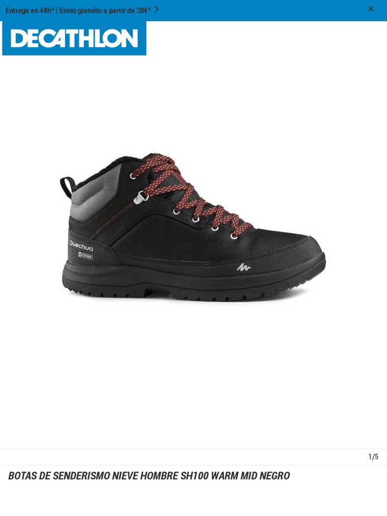 botas quechua hombre