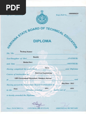 Diploma