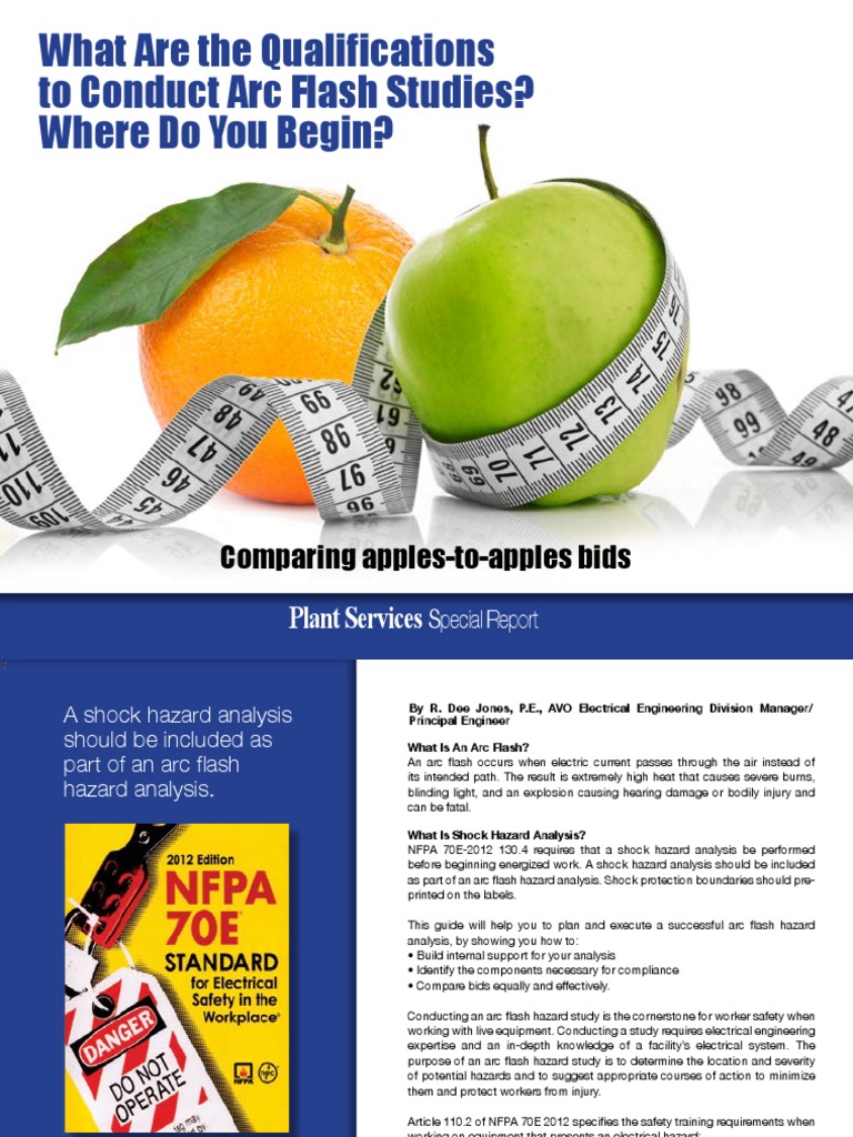 7 Step Arc Flash Hazard Analysis PDF | PDF | Occupational Safety And ...