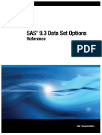 SAS Dataset options.
