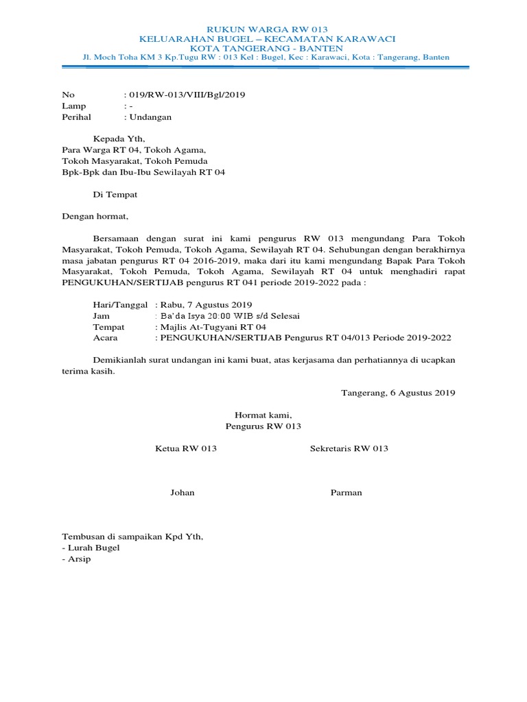 Surat Undangan Sertijab Dikonversi Docx