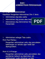 BAB I Administrasi Perusahaan