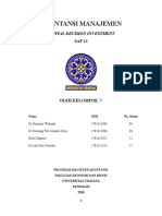 Capital Investment Decisions