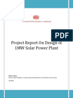 Solar PV Project Report