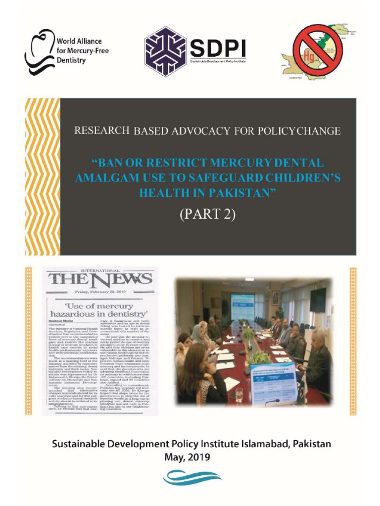 Ban or Restrict Mercury Amalgam Use To Safeguard Children Health in