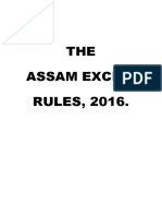 The Assam Excise Rules, 2016 summarized