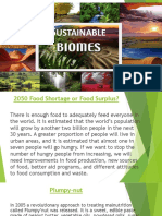 sustainable biomes