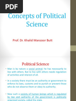 Concepts of Political Science