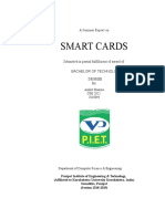 Smart Cards: A Seminar Report On
