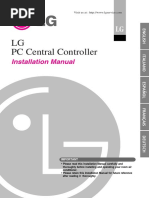 LG PC Central Controller: Installation Manual