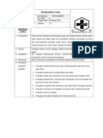 Sop Trauma Bedah Tajam