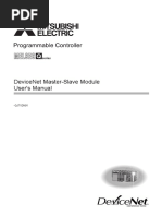 Devicenet Master-Slave Module User'S Manual: - Qj71Dn91