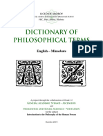Philosophical Terms Dictionary Project