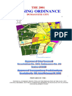 Dumaguete City Zoning 2001