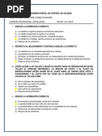 Examen Calidad