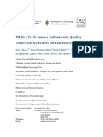 UK Key Performance Indicators and Quality Assurance Standards For Colonos