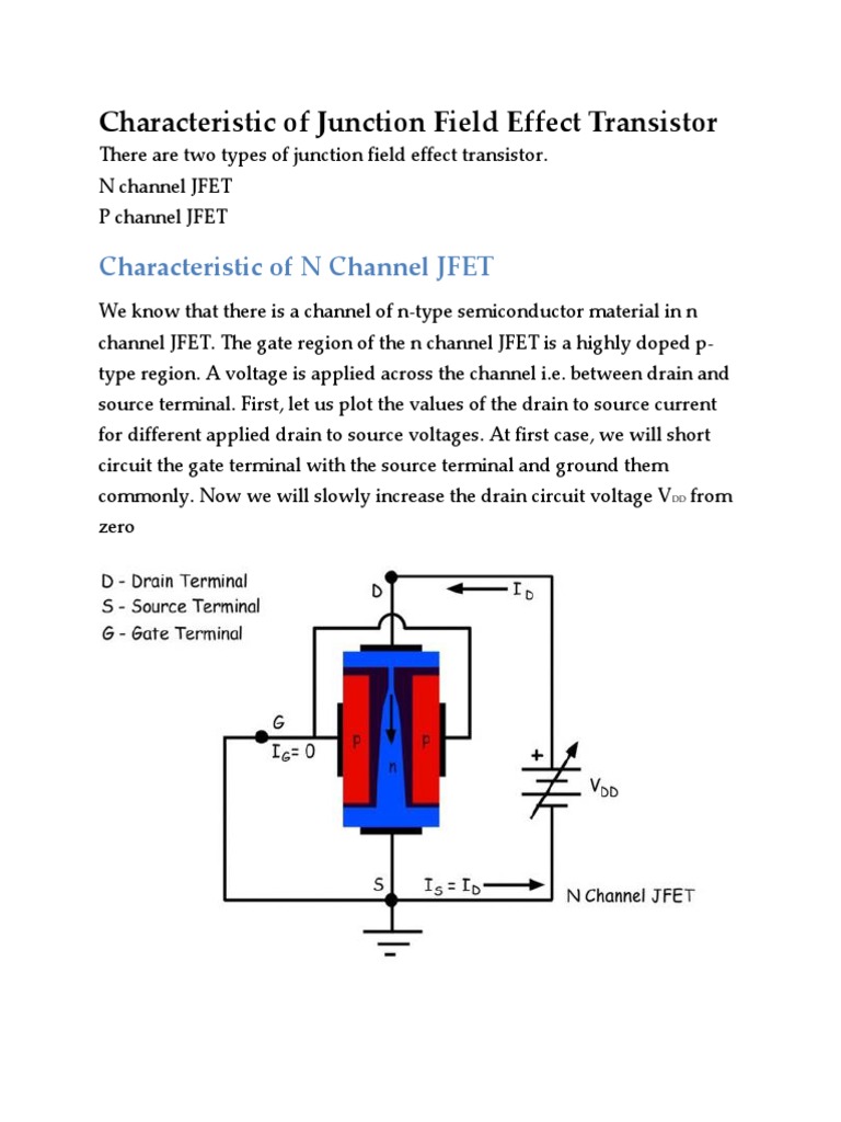 Jeft PDF Field Effect Transistor PN Junction, 42 OFF