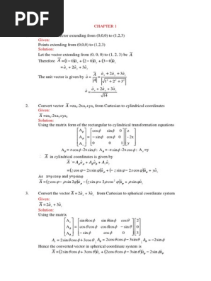 Total Problems Capacitor Coordinate System