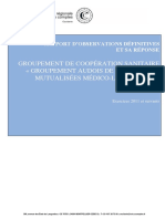 Le rapport de la Chambre Régionale des Comptes Occitanie sur la plateforme médico-logistique de Carcassonne