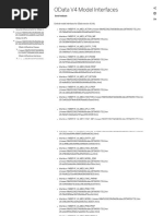 OData V4 Model Interfaces