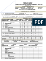 Form 137 Jhs