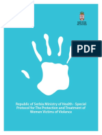 UNDP SRB Republic of Serbia Ministry of Health Special Protocol For The Protection and Treatment of Women Victims of Violence