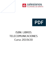 3-Isbn Telecomunicaciones Libros Editoriales 2019-2020