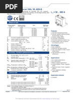Current Transducer HAL 50..600-S