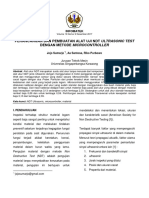 Perancangan Dan Pembuatan Alat Uji NDT Ultrasonic Test Dengan Metode Microcontroller