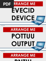 Input and Output Devices