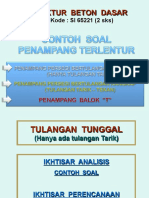 Soal Beton Dasar_Balok Terlentur