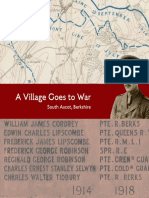 A Village Goes To War