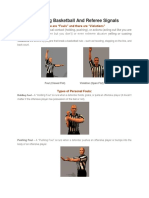 Officiating Basketball and Referee Signals: There Are "Fouls" and There Are "Violations"