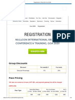 Registration - NULLCON Goa 2020 PDF