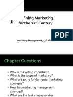 Marketing Management, 13 Edition