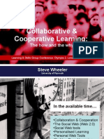 Collaborative & Cooperative Learning:: The How and The Why