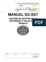 SG-SST-001 Sistema de Gestión de La Seguridad y Salud en El Trabajo