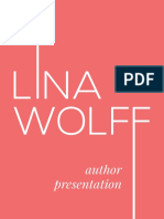 Lina Wolff - Author Presentation Folder - ENG
