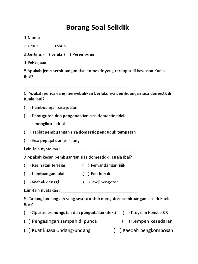 Kerja Kursus Geografi Ting1 Esya Pdf