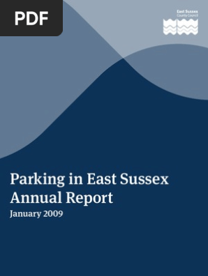 East Sussex Parking Annual Report Jan09