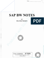 SAP BW Material Notes PDF