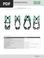 Msa V-Form: Full Body Harness