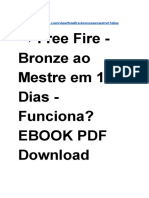 Free Fire - Bronze Ao Mestre em 15 Dias - Funciona Ebook PDF Download
