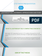 Presentation On Light Weight Self Compacting Concrete