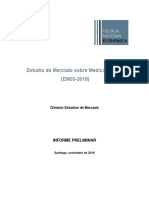 Informe Preliminar Medicamentos