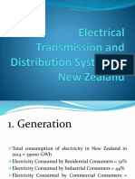 Electrical Transmission and Distribution System of New Zealand